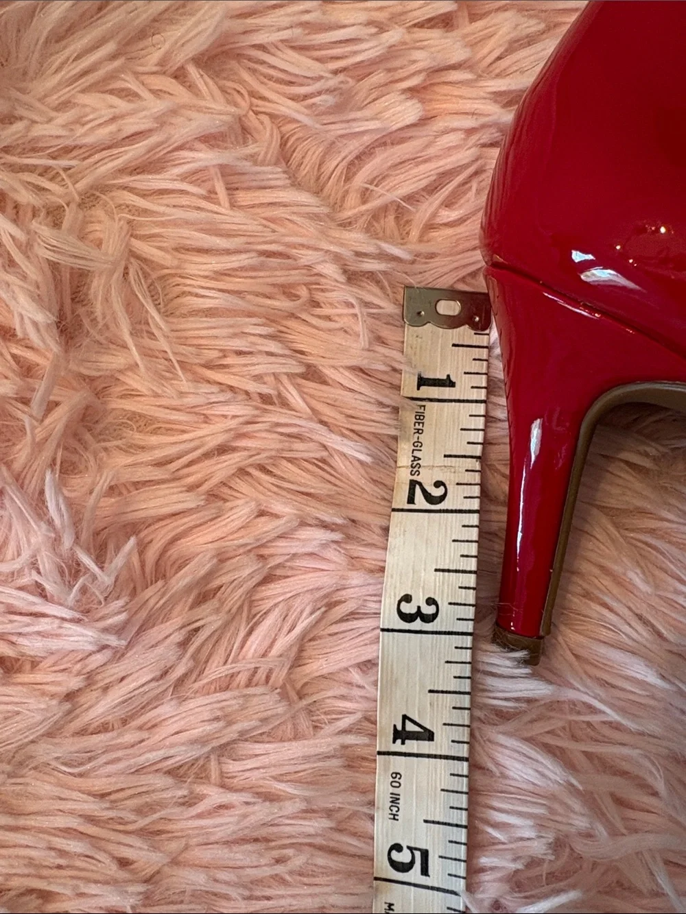Red Patent Pointed-Toe Heels Dream Pairs - Picture 7 of 8